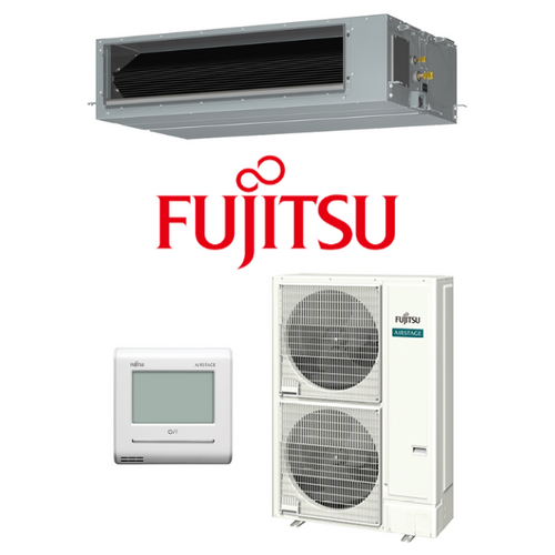 Fujitsu SET-ARTH72KHTA-3PH 20.0kW 3 Phase Large High Static Ducted Air Conditioning System