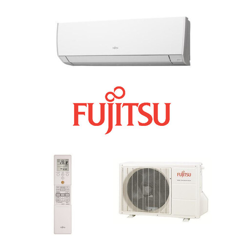 Fujitsu 3.5 kW SET-ASTG12KMCB Reverse Cycle Split System (WiFi) with R32 Gas 
