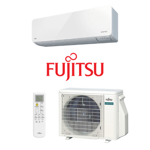 Fujitsu Comfort SET-ASTH12KNCA 3.4kW Wall Split Air Conditioning System