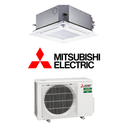 Mitsubishi Electric Compact Cassette SLZM35VALKIT 3.5kW 1 Phase Wireless Inverter Air Conditioning System