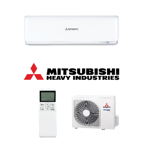 Mitsubishi Heavy (MHI) SRK25ZSA-W-Set 2.5kW Wall Split Air Conditioning System