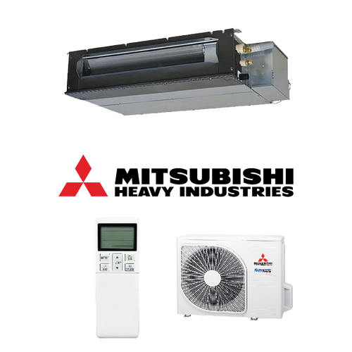 Mitsubishi Heavy (MHI) SRR25ZMXA-S 2.5kW Wall Split Bulkhead Air Conditioning System