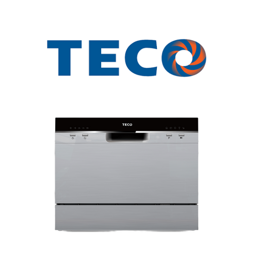 TECO Compact 6 Place Benchtop Stainless Steel Dishwasher TDW06SCM